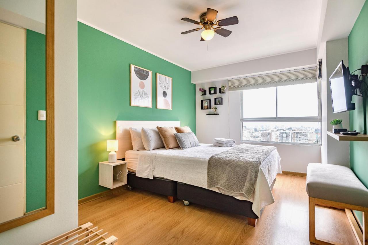 לימה Alu Apartments - Limit With Miraflores Panoramic City View מראה חיצוני תמונה