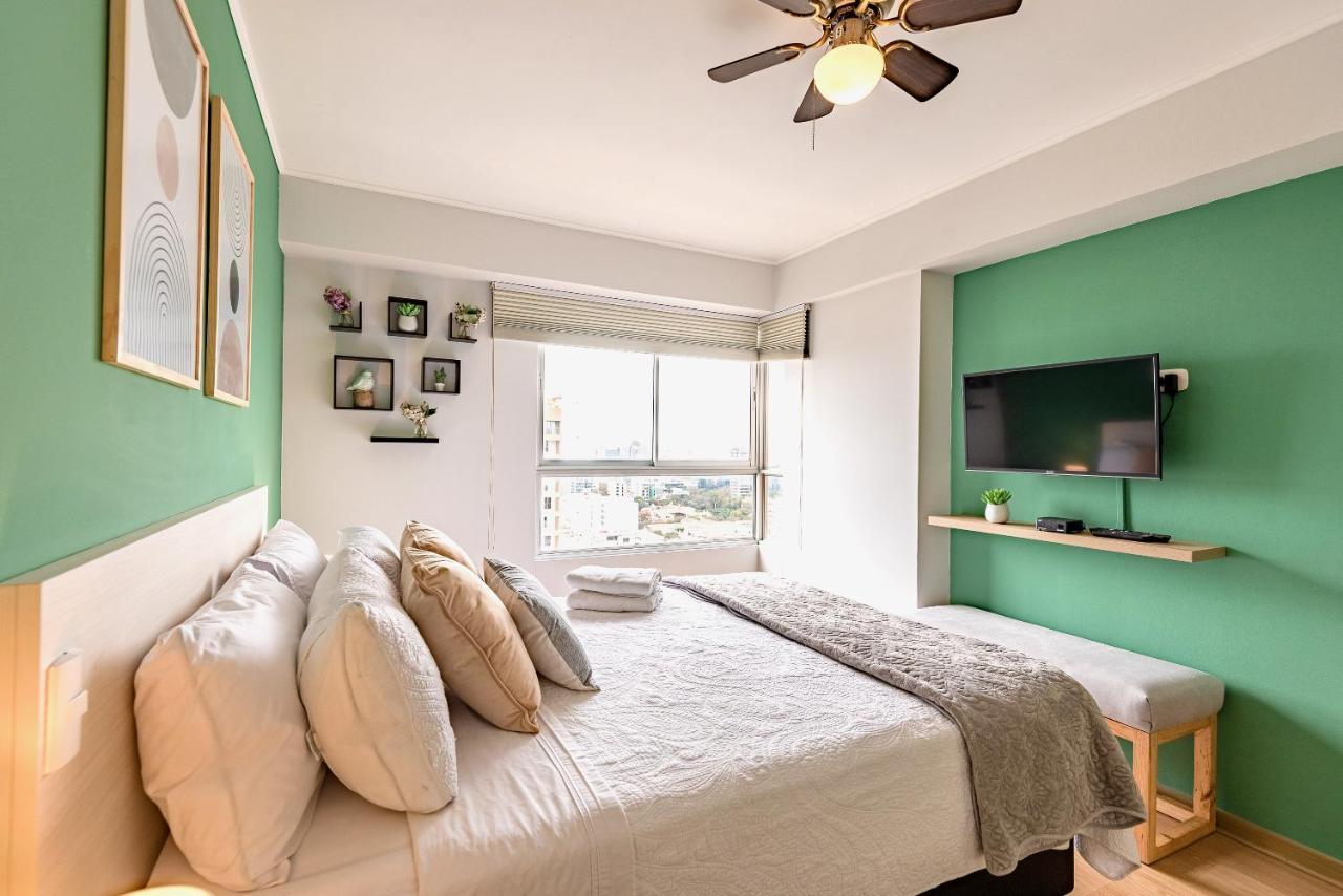 לימה Alu Apartments - Limit With Miraflores Panoramic City View מראה חיצוני תמונה