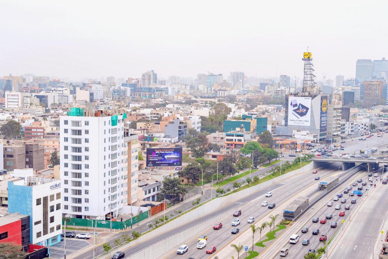לימה Alu Apartments - Limit With Miraflores Panoramic City View מראה חיצוני תמונה