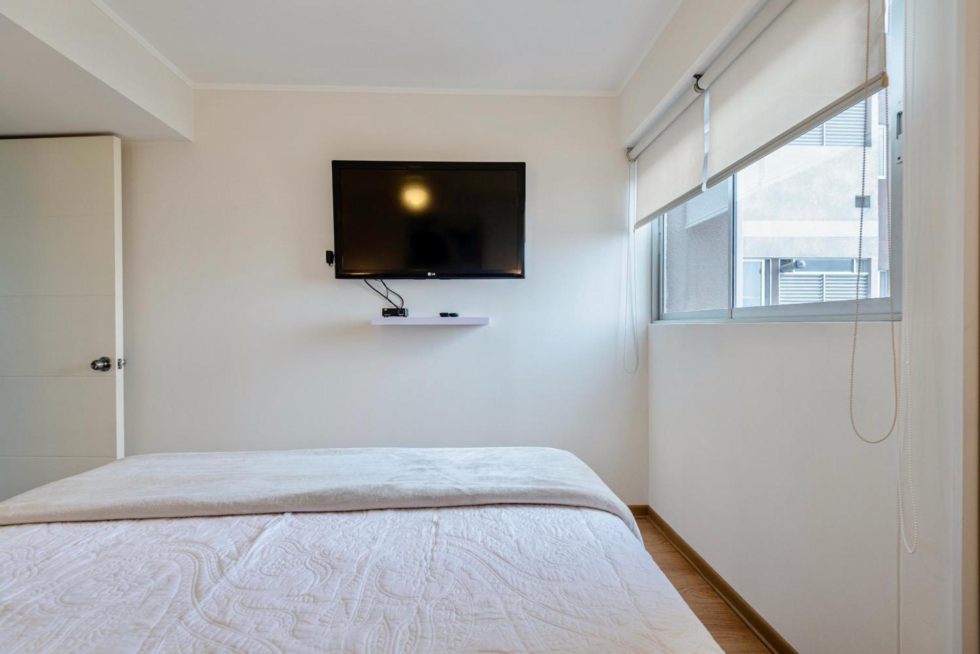 לימה Alu Apartments - Limit With Miraflores Panoramic City View חדר תמונה