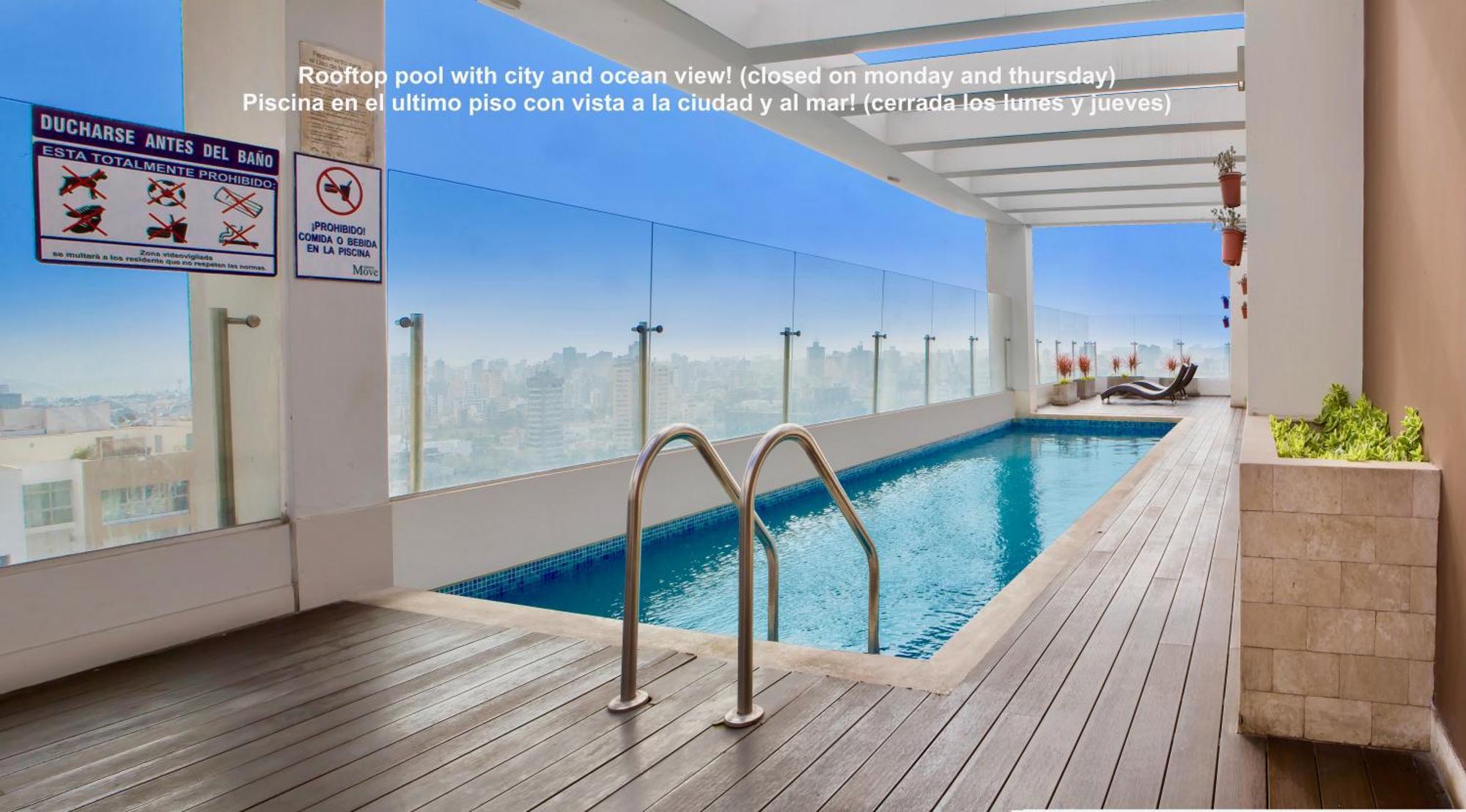 לימה Alu Apartments - Limit With Miraflores Panoramic City View מראה חיצוני תמונה