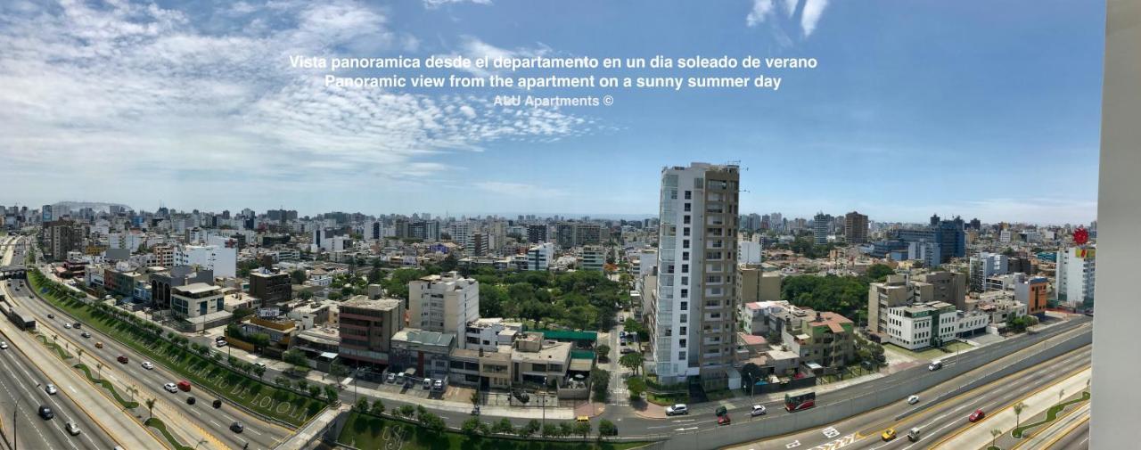 לימה Alu Apartments - Limit With Miraflores Panoramic City View מראה חיצוני תמונה