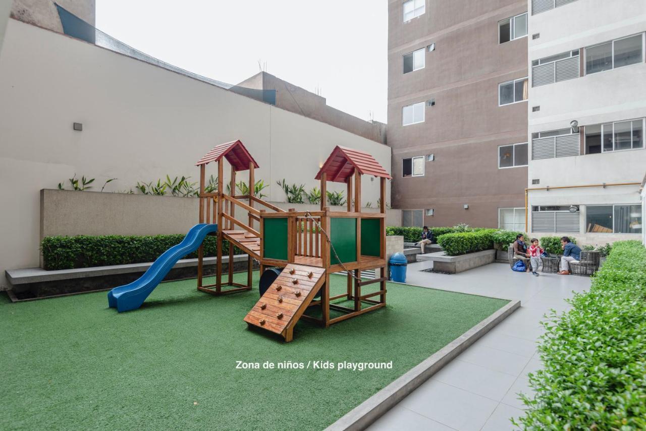 לימה Alu Apartments - Limit With Miraflores Panoramic City View מראה חיצוני תמונה